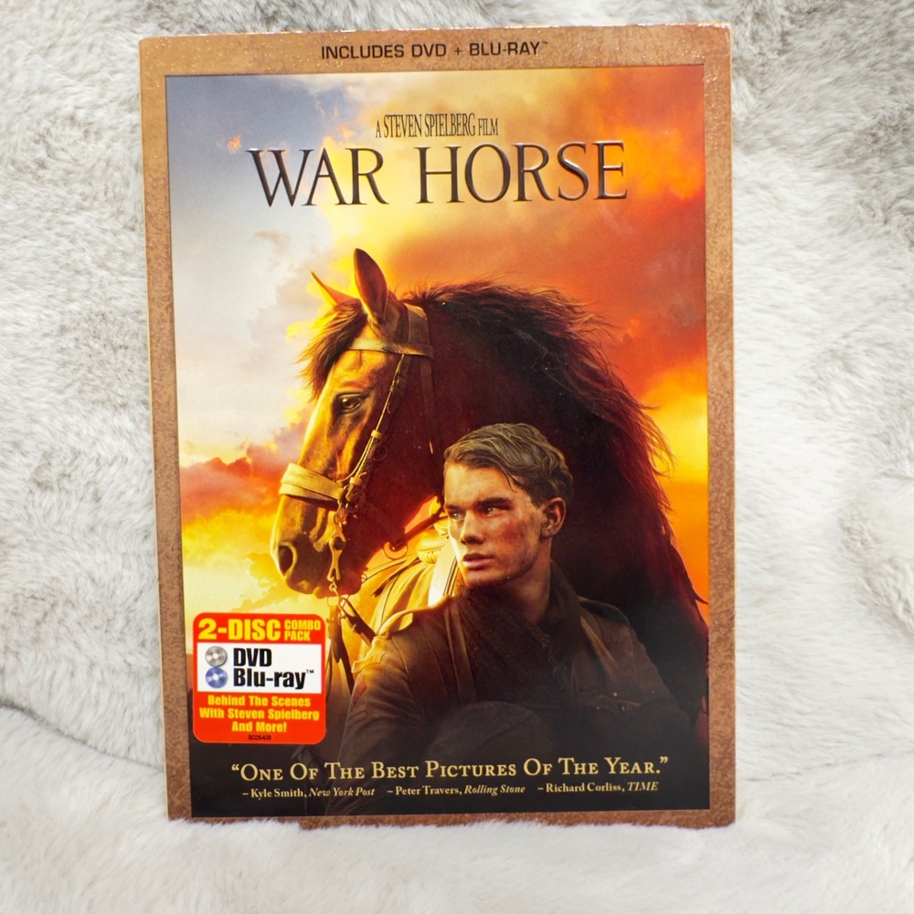 War Horse Steven Spielberg 2 Disc BluRay Combo Bundle‎ Deal Available On DVDs
